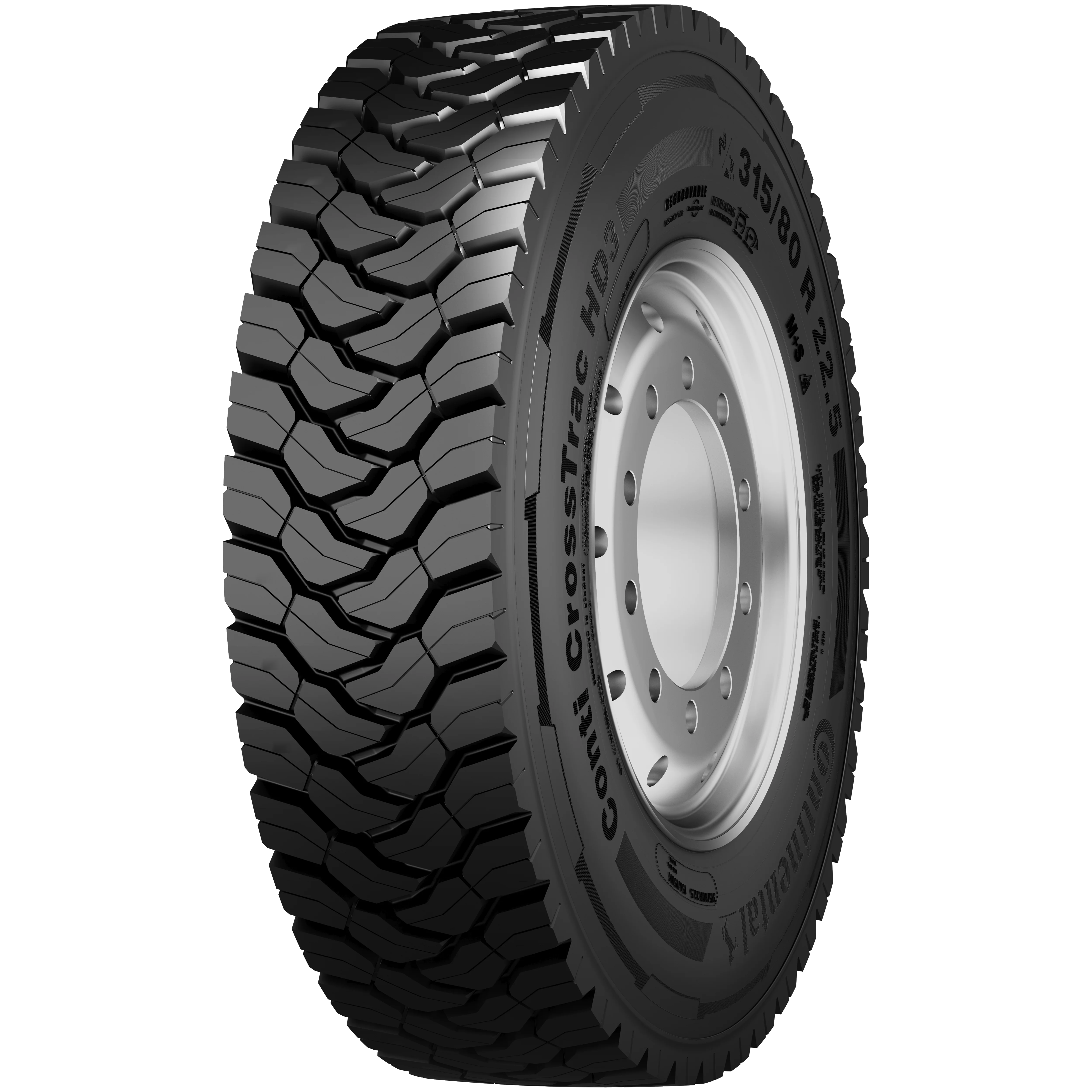 315/80R22.5 opona bieżnikowana CONTIRE CrossTrac HD3 20PR 156/150K